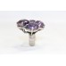 Handmade Designer Ring 925 Sterling Silver Purple Amethyst Gem Stones P 496